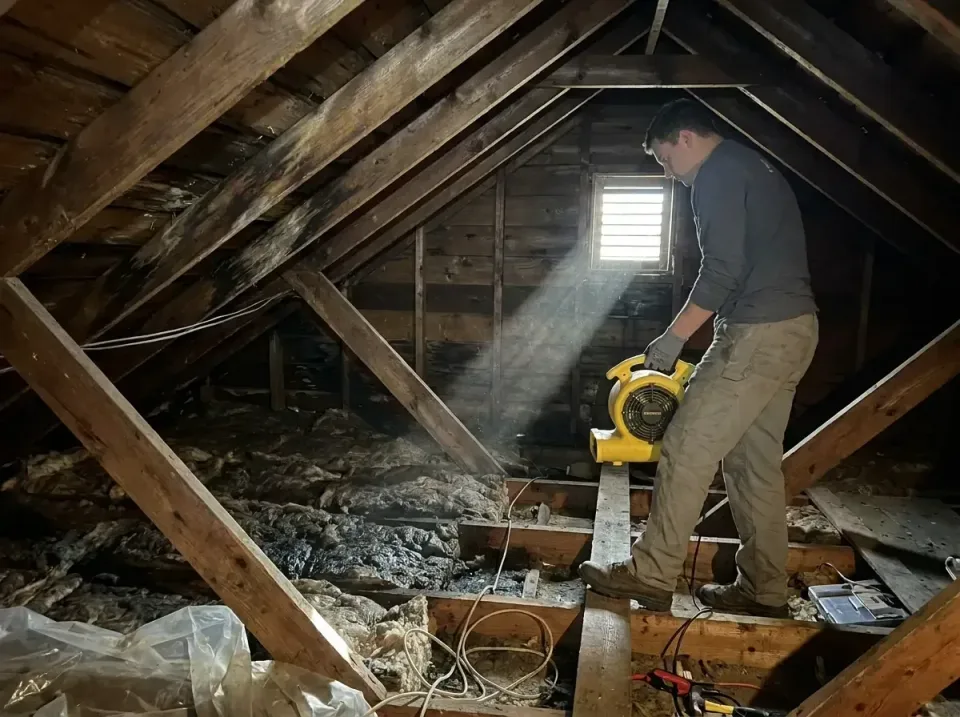 attic-water-damage-drying-proc-007 — frequently asked questions, Emergency Water Extraction & 24/7 Flood Response in Balleng…